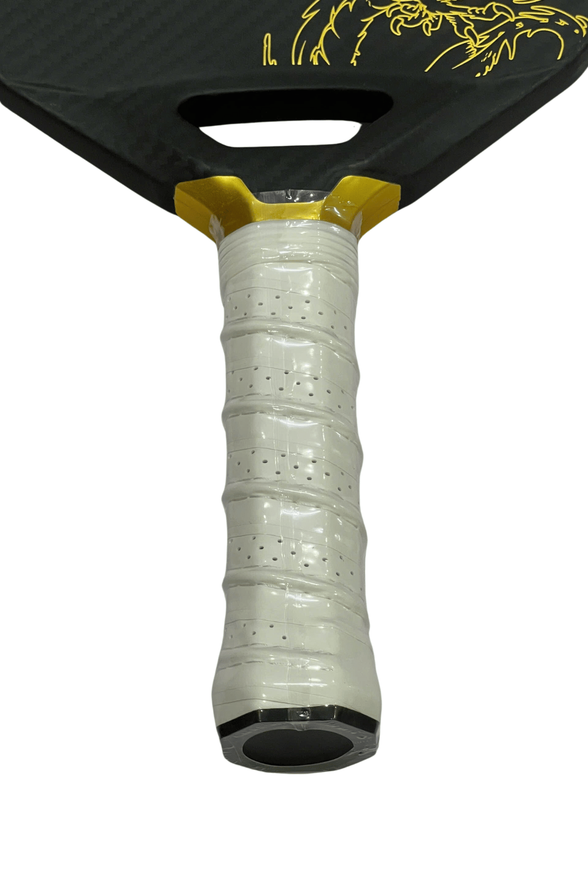 VỢT PICKLEBALL CARBON  ÉP LIỀN KHỐI JSRG MÃ 123 (3K) MÀU RỒNG ĐEN